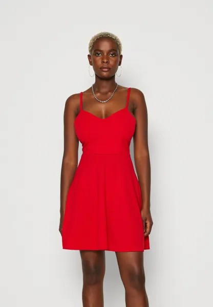 Платье из джерси HALLIE STRAPPY SKATER WAL G., цвет red