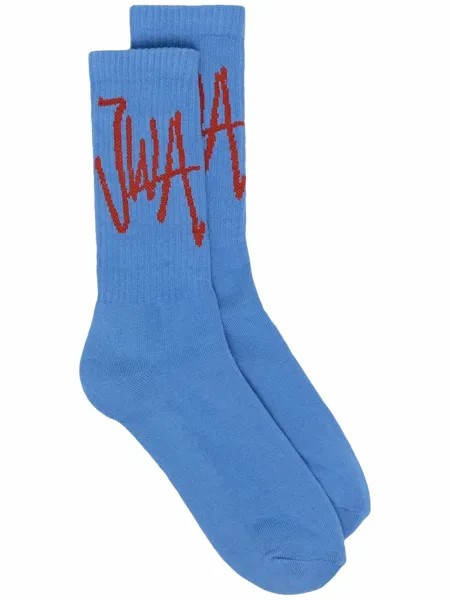 JW Anderson носки с вышитым логотипом