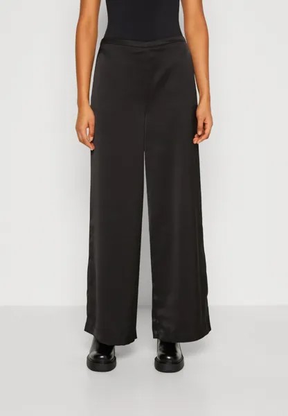 Брюки SLFTASJA EXTRA WIDE PANT Selected Femme, черный