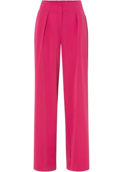 Широкие брюки Bodyflirt, розовый