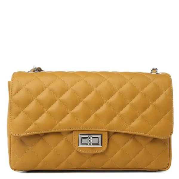 Сумка женская Pierre Cardin 1371 темно-желтый, 16х28х9 см