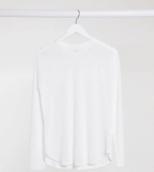 Лонгслив для йоги ASOS 4505 Tall icon-Белый