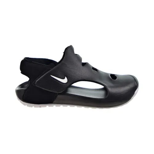 Детские сандалии Nike Sunray Protect 3 (PS) черно-белые DH9462-001