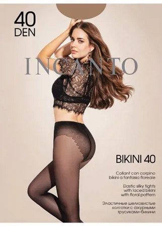 Колготки Incanto Bikini, 40 den, размер 4, daino (бежевый)