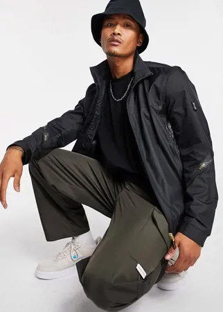 Черная куртка BOSS Athleisure J Zircon-Черный