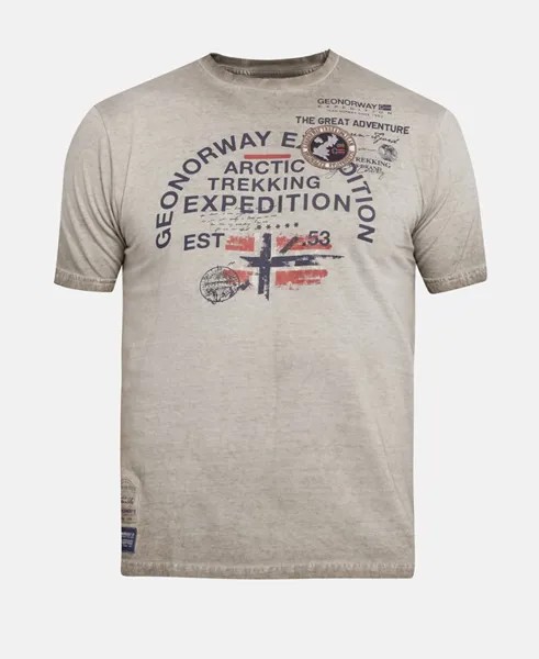 Футболка Geographical Norway, серый