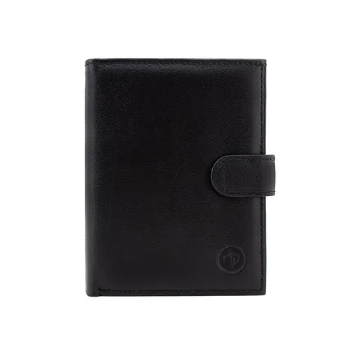 Портмоне Pellecon 005-319/1, фактура гладкая, черный