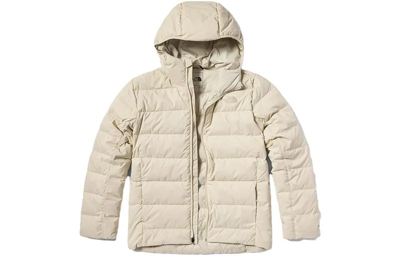 Пуховик мужской Off White The North Face, кремовый