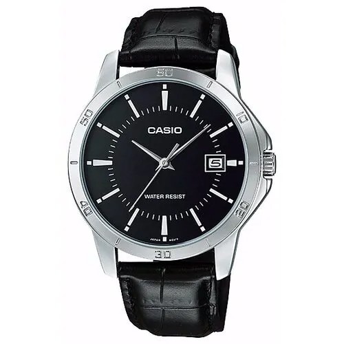 Наручные часы CASIO Collection MTP-V004L-1AUDF, черный, белый