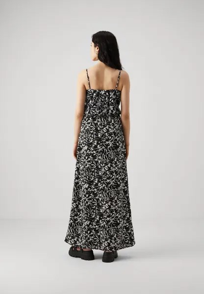 Платье макси Onlnova Life Lux Strap Dress Only, черное