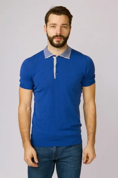 Футболка-поло мужская 18S-PBW29SS-KD/92 Kanzler синяя 2XL