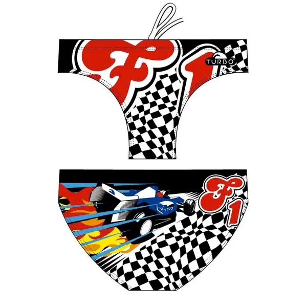 Плавки Turbo Formula 1, разноцветный