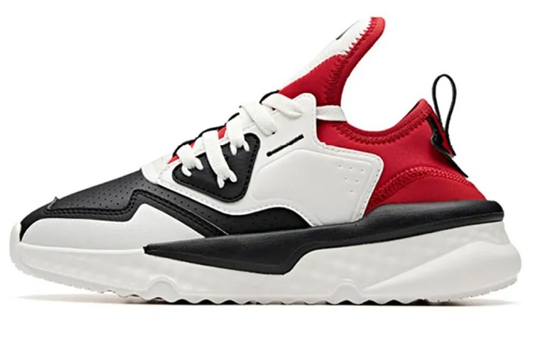 Женские туфли Lifestyle Low-top Белый/Черный/Красный Anta