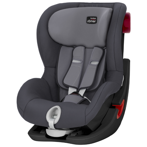 Автокресло группа 1 (9-18 кг) BRITAX ROMER King II, Storm Grey black series