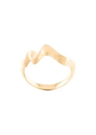 Niomo зигзагообразное кольцо Kara
