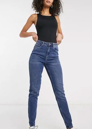 Синие джинсы в винтажном стиле Vero Moda Tall Joana-Синий