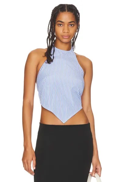 Топ LNA Alexis Halter, цвет Blue White Stripe