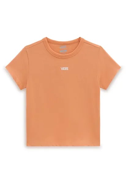 Футболка базовая MINI SS. Vans, цвет copper tan