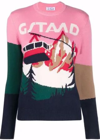 MC2 Saint Barth Gstaad print sweater