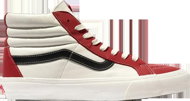 Кеды Vans Sk8-Hi Reissue VLT LX Chili Pepper Marshmallow, красный