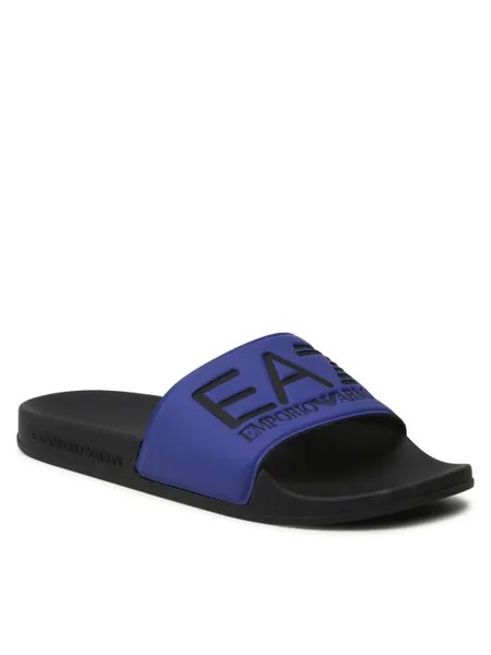 Шлепанцы мужские EA7 XCP001 XCC22 S654 фиолетовые 44 EU