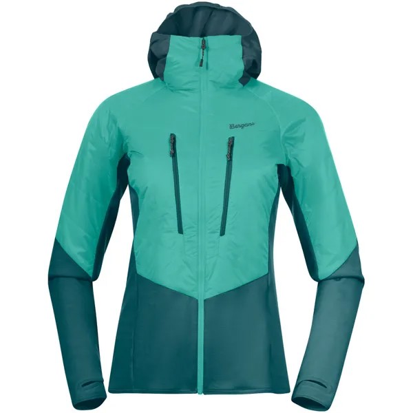Женская легкая утепленная куртка Tind Bergans, зеленый