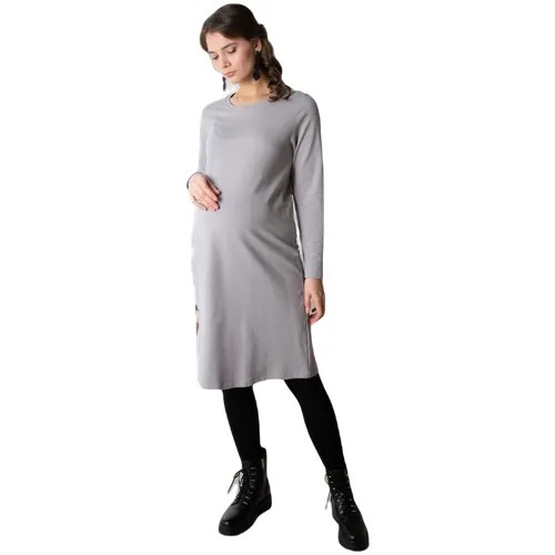Платье Мамуля Красотуля, размер 46 (M), серый