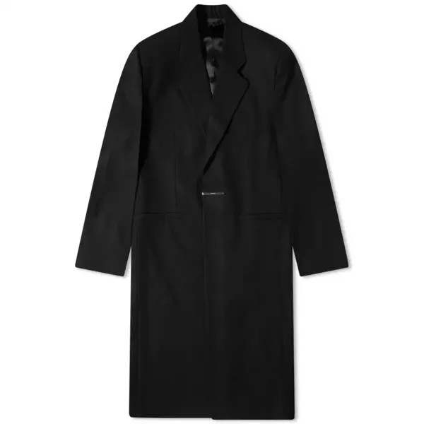 Пальто Givenchy Clip Closure Long, черный