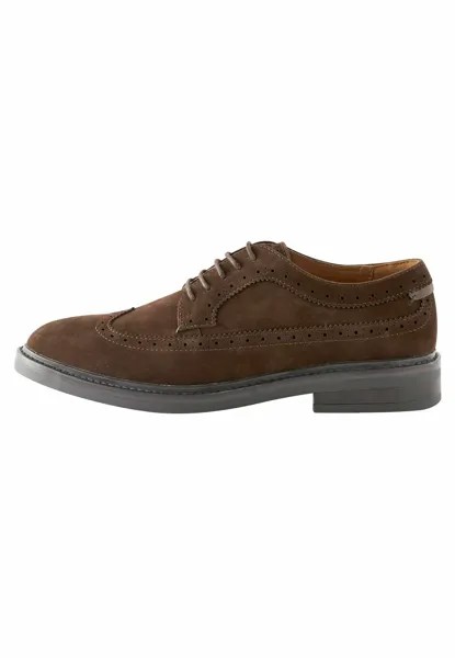 Спортивные туфли на шнуровке LONGWING BROGUE Next, цвет brown