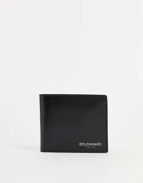 Складной бумажник Bolongaro Trevor Western Grain-Черный цвет