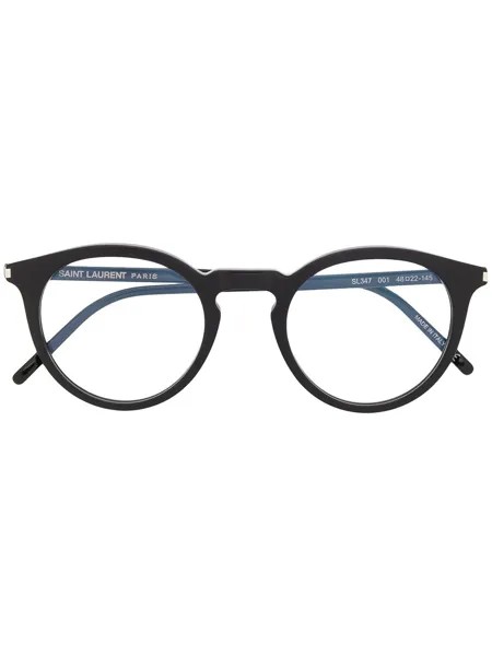 Saint Laurent Eyewear очки SL347 в круглой оправе