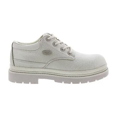 Lugz Drifter LO Ballistic MDRLT-0524 Мужские серые оксфорды на шнуровке Повседневная обувь