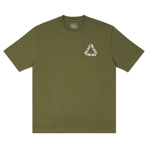 Футболка Palace P-3 Outline T-Shirt, зеленый