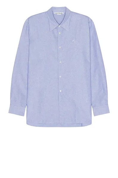 Рубашка Acne Studios Shirt, синий