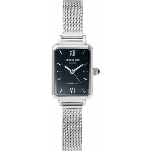 Наручные часы GEORGE KINI Elegance, черный, серебряный