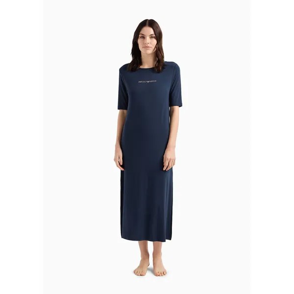 Платье Emporio Armani 262752_4R314 3/4 Sleeve Long, синий