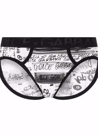 Dolce & Gabbana трусы-брифы с логотипом