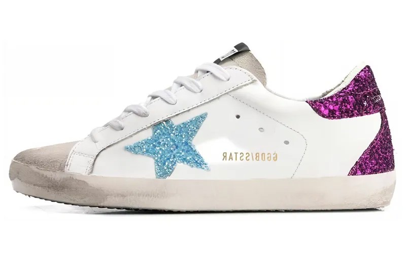 Кроссовки Golden Goose Skateboarding Shoes Women's Low-top White, белый
