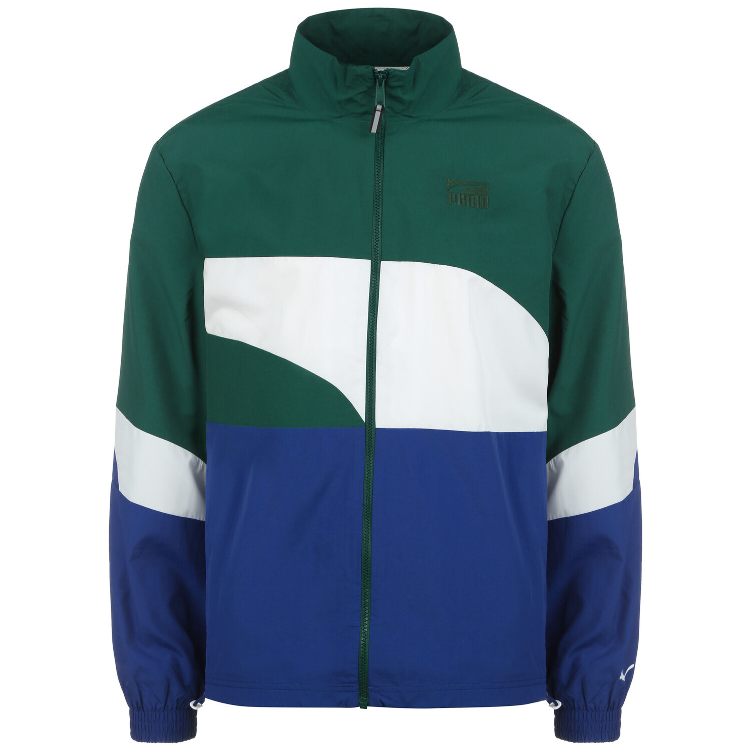 Спортивная куртка Puma Funktionsjacke Clyde, цвет grün/blau