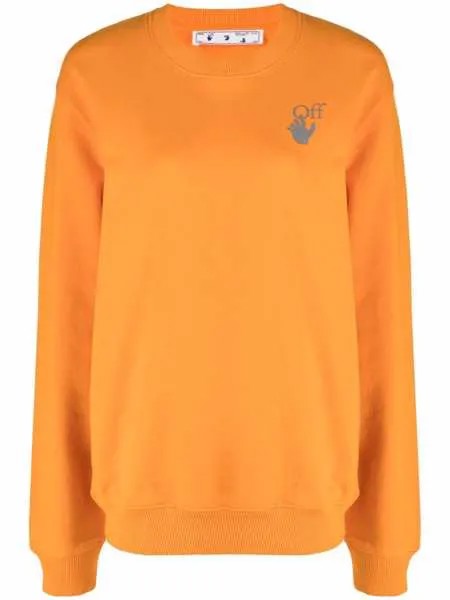 Off-White Arrow-print logo sweatshirt