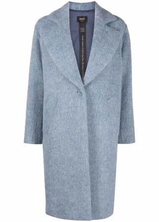 LIU JO woven single breasted coat