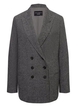Жакет из вискозы и шерсти Emporio Armani