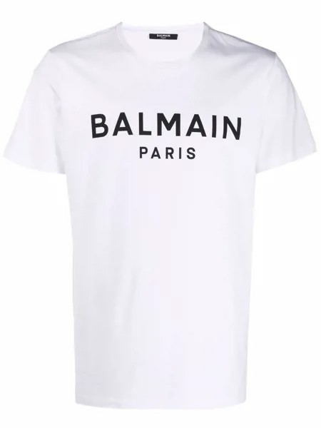 Balmain футболка с логотипом