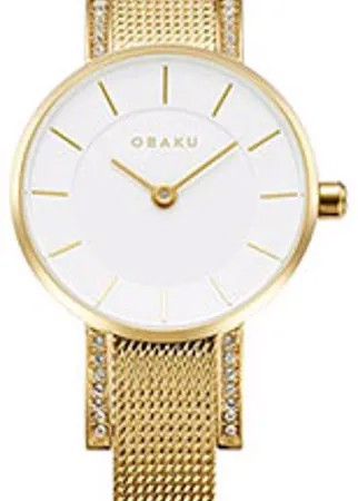 Fashion наручные  женские часы Obaku V207LEGIMG. Коллекция Mesh