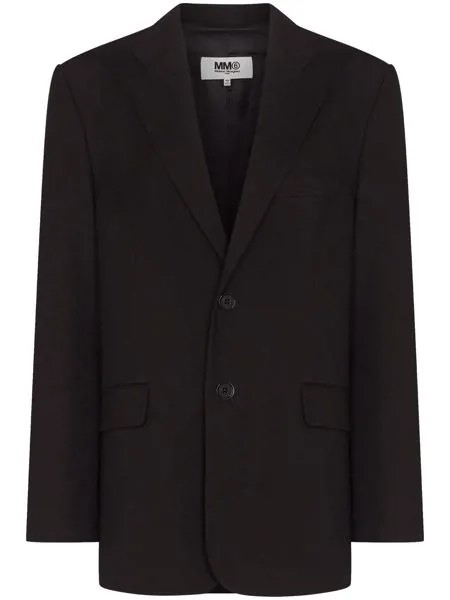 MM6 Maison Margiela single-breasted tailored blazer