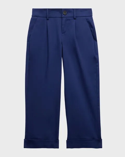 Джинсы из денима с вышивкой FF для мальчиков, размер 4–6 Fendi, цвет Navy
