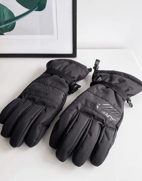 Черные перчатки 5K-5K Surfanic Limit-Черный