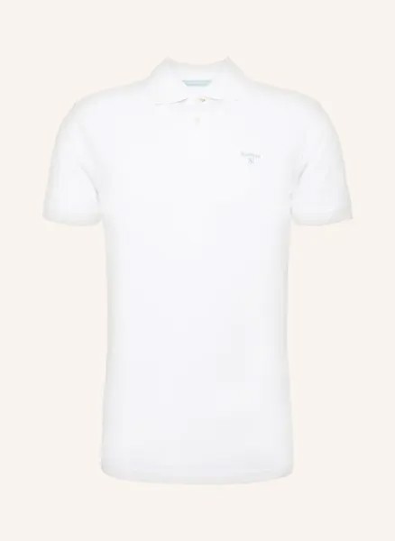 Рубашка-поло из пике Barbour, белый