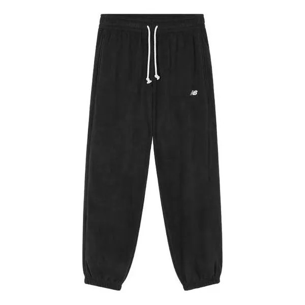Штаны спортивные флисовые штаны New Balance, черный