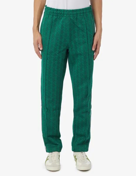 Спортивные брюки с монограммой Lacoste, зеленый